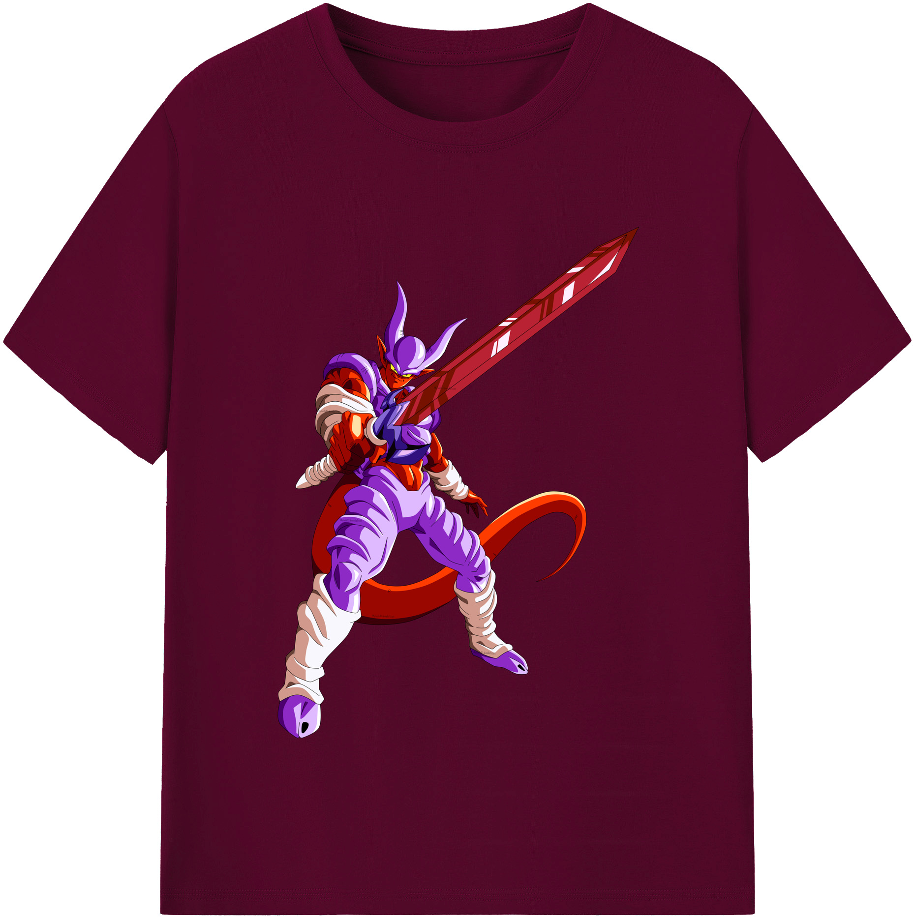 （画像用） ドラゴンボール ジャネンバ DRAGON BALL Janemba レディースカジュアルプリントTシャツ（綿100％）